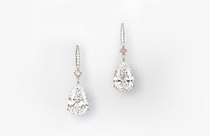 Diamond Teardrop Earrings