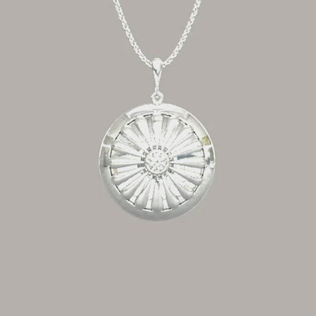 Diamond & White Gold Pendant