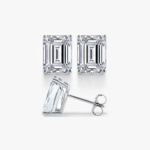 Emerald Cut Earrings