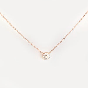 Solitaire Diamond Pendant